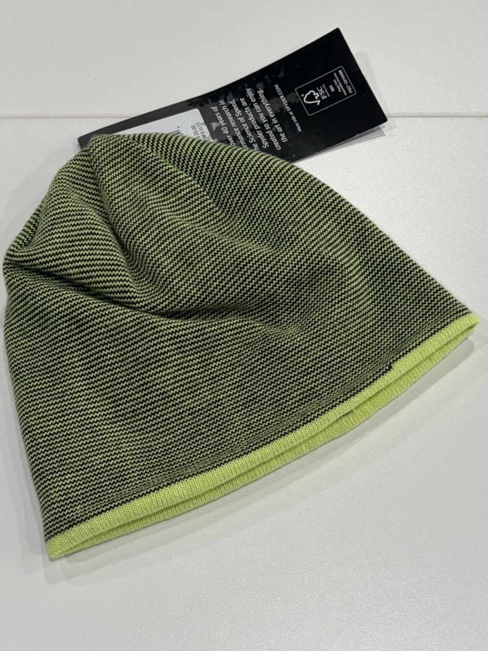 Spyder Kids XS/S Reversible Bug Beanie Youth Hat Lime Green NWT XS Small - Picture 3 of 7